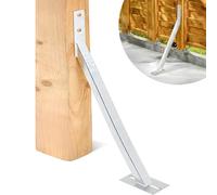 TRIBECCO Ancre Éolienne en Acier Galvanisé à Chaud, 590 x 320 x 535 mm, pour Stabiliser les Clôtures, Palissades, Abris de Jardin, Intérieur et Extérieur