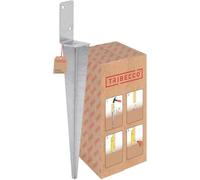 TRIBECCO® Support de poteau universel à enfoncer L (70 x 600), support de poteau galvanisé à chaud, douille à enfoncer, douille de sol, douille à enfoncer, poteaux, ancre, poteaux de clôture