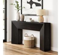 Tribesigns Table Console Da Corridoio 160cm, Table per Dietro il Divano, Tables Consoles Étroit en Bois pour Entrée ou Hall, Mobilier d’Accent Moderne pour Salon, Entrée, Montage Facile