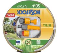 Tricoflex Select Tuyaux d'eau gris - 25m et 50m avec raccords Tuyau d'arrosage pour le jardin