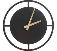 Trient 40 Cm Metal Black Lumarko Wall Clock