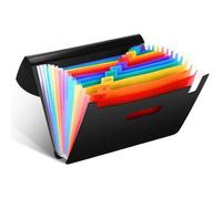 Trieur 12 Compartiments A4 Chemise Papier Classeur Rangement Administratif Document Porte Dossier Bureau-keeper