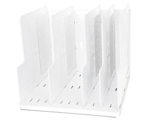 Trieur 5 divisions Exacompta Modulotop - blanc
