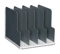 Trieur 5 divisions Exacompta Modulotop - gris