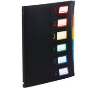 Trieur 6 positions Rainbow Class Viquel Polypropylène Noir Noir G