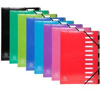 Exacompta Trieur Harmonika Iderama 12 compartiments - couleurs assorties