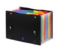 Trieur à soufflet EXTEND'CASE RAINBOW CLASS Viquel 12 positions multicolore