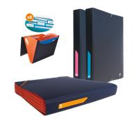 Trieur a soufflet Oxford for student A4 8positions polypro opaque assorti