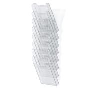 Exacompta Trieur mural modulable vertical 8 compartiments A4 Cristal