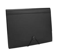 Trieur Accordéon 12 Compartiments A4 Chemise Simple Porte Document Extensible Classeur Rangement Papier avec Etiquettes Trieur à Soufflets Dossier Bureau école Portable Organiseur Pochette