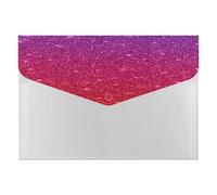 Trieur accordéon extensible à paillettes avec 6 poches pour documents et reçus pour la maison et le bureau
