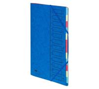 Trieur carte Emey Eco 12 divisions bleu