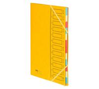 Trieur carte Emey Eco 12 divisions jaune