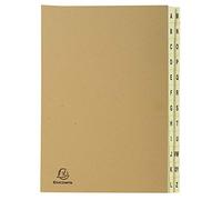 Trieur carte Exacompta Forever alphabétique 24 onglets