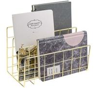 Trieur De Courrier En Métal - Porte-Courrier À 3 Compartiments Avec Finition Galvanisée Pour L'organisation Du Bureau Et De La Maison