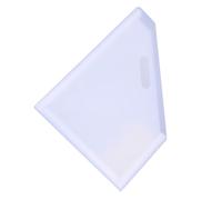 Trieur de Fichiers Accordéon Blanc en Plastique, Multi-couches | Porte-documents Vertical, Format A4, Bureau et Dortoir Scolaire, Rangement Simple pour Magazines et Dossiers