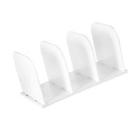 Trieur de Livres de Bureau, 3 Sections, extrémité de Livre de Bureau pour séparateur d ' étagère, de Magazines Peu encombrant, Bouchon pour étagères 316x176x160mm