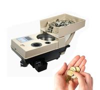 Trieur de pièces de monnaie, 1500 pièces/min, 2000 pièces haute vitesse, plage de comptage 1 ~ 99999, tri 15 mm ~ 35 mm