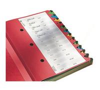 Trieur Deskorganizer Color, A4, 1- 12, bleu