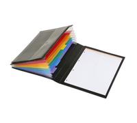 Trieur extensible A4 plastique Manager Viquel Rainbow Class - 6 compartiments