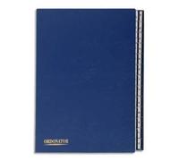 Trieur Harmonika Ordontor 26 Compartiments alphabétiques Bleu