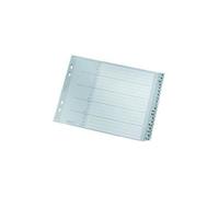 Trieur - Leitz - A-Z - Plastique - Blanc - 20 registres - DIN A4