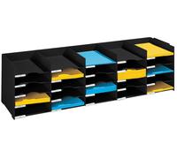 Trieur multicases largeur 112 cm noir