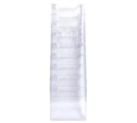 Trieur mural modulable vertical 8 compartiments A4 - Cristal