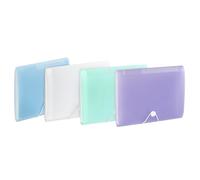 Trieur plastique extensible Propysoft Viquel 6 compartiments - Format A5 paysage
