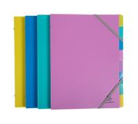 Trieur plastique Forever Young Exacompta 8 divisions couleurs assorties