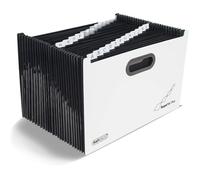 Trieur à soufflets polypropylène SupaFile Plus Rapesco 26 onglets - Blanc
