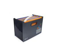 Trieur SupaFile Plus, A4+, 13 compartiments, noir
