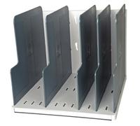 Trieur vertical - EXACOMPTA - MODULOTOP - 5 intercalaires - Gris lumière - Gris souris