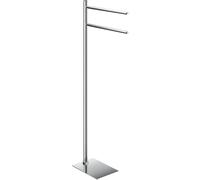 TRILLY Support avec porte-serviettes, carré, chromé