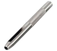 Trimming Shop Perforateur en Cuir Creux en Acier de 5 mm pour percer des Trous dans Le Cuir, Le Papier, Le Plastique, Le Caoutchouc, Le Vinyle Prise en Main Facile et sûre - Découpe précise et Nette