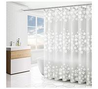 Tringle à rideau de douche incurvée réglable de 180 à 200 cm en acier inoxydable extensible en forme de L pour douche d'angle et dressing Double utilisation Installation facile