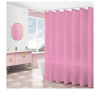 Tringle à rideau de douche incurvée réglable extensible en acier inoxydable 80-180 cm idéale pour salle de bain et dressing double usage design gain de place
