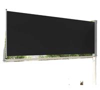Tringle à rideau extensible, largeur 140 cm, longueur 300 cm, tissu polyester, réglage de l'ombrage, fixation murale ou au plafond