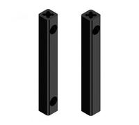 Tringle crémone pompier - aluminium - 1250 mm - blanc RAL 9010 - Omniia TIRARD