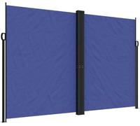 Tringle de balcon rétractable, 100x600 cm, couleur crème, écran de protection pour balcon, terrasse et jardin. Store latéral rétractable et séparateur de pièce avec une structure en acier robuste