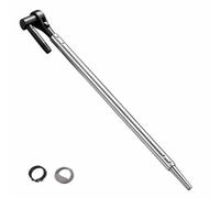 Tringle de treuil à cliquet - Contrôle de tension de courroie haute performance, outil à levier pour enrouler la sangle de lit plat en acier au chrome vanadium, tailles 48-60 cm, double option