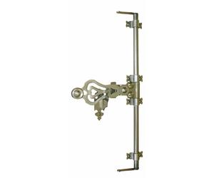 Tringle espagnolette ronde en acier inox 18/12 - Longueur 2500 mm TORBEL