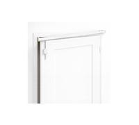 Tringle Portière Pivotante 1m20 Ajustable - Support Rideau pour Porte d’Entrée - Anti Froid & Isolation Thermique et B LANCE-RIDEAU