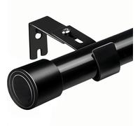 Tringle rideau extensible tringle à rideaux 4M barre de rideau pour chambre, salon, cuisine(185-435CM Φ25mm)