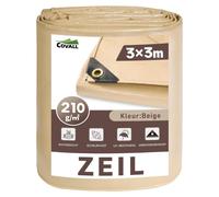 Tringle robuste de 3x3 mètres, avec protection UV et propriétés imperméables