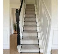 Tringles d'escalier pour tapis de passage, 61 à 102 cm de long, en laiton antidérapant, pour décoration de cinéma maison, hôtel, musée, bibliothèque(38inch/97cm)