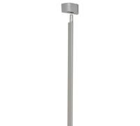 Tringles pour crémone pompier types 740/741/742 coloris gris