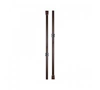 Tringles pour serrures Perfecta A2P* coloris marron ISEO CITY