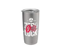 Trinity Love Clothing Co. Zero Luck trèfle cassé Gobelet isotherme en acier inoxydable double paroi