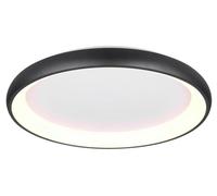 TRIO 649617532 CARDONA Plafonnier D750 mm LED SMD 59 W/6900 lm 2300+3000+4000 K Noir mat, variateur
